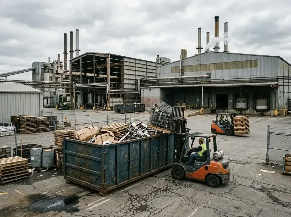 industrial-factory-scrap-conta-003 — frequently asked questions, Cheap Roll-off Dumpster Rentals in Fairview Heights, IL